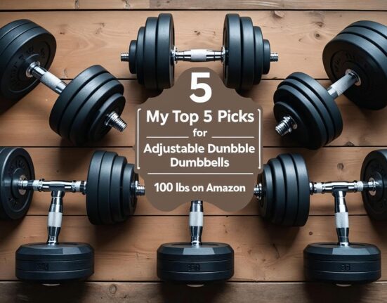 Adjustable Dumbbells 100 lbs