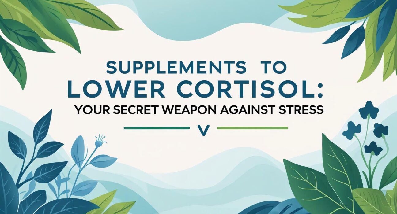 supplements to lower cortisol 