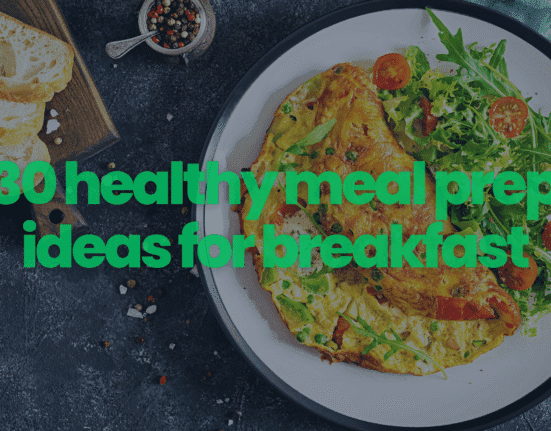 healthy meal prep ideas for breakfast