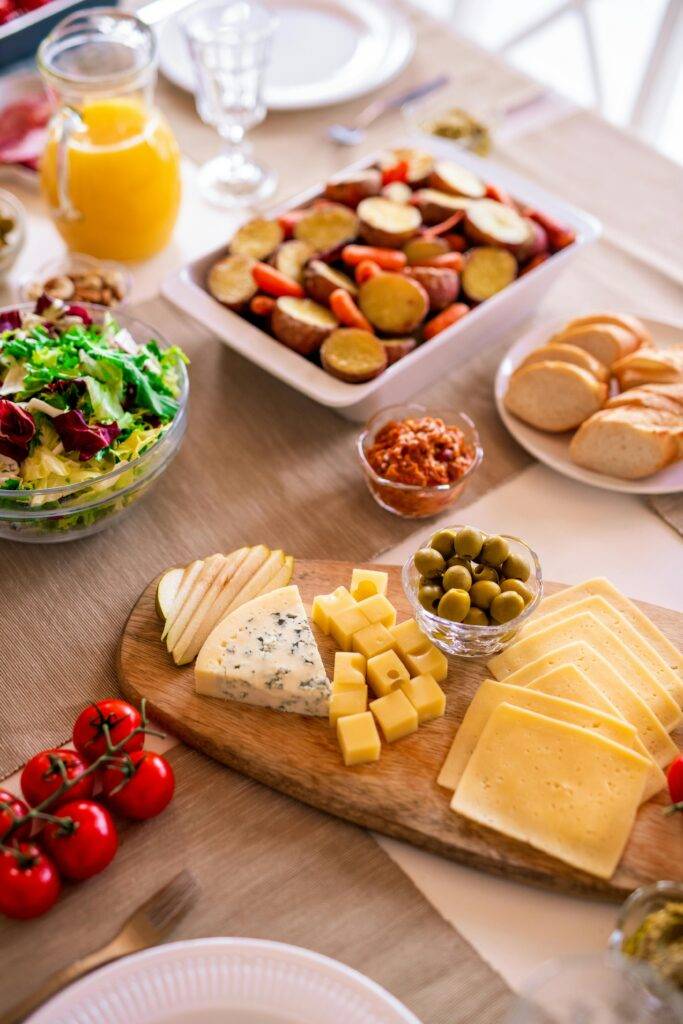Cheese and Veggie Platter