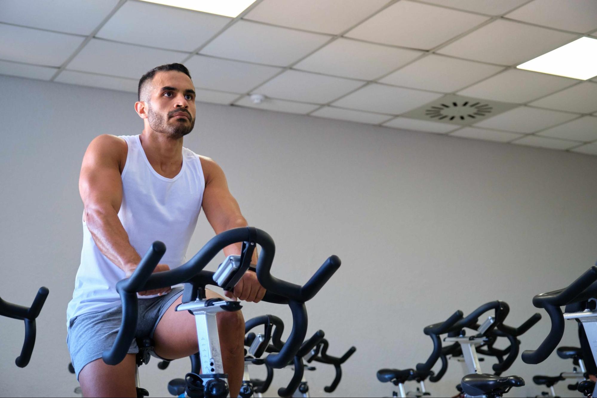 Why does a stationary bike workout burn fat so quickly?