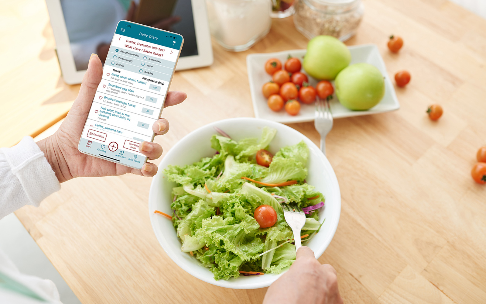 A sample weekly meal plan